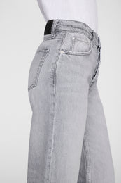 ANINE BING Hugh Jean - Oyster Grey  - side detail view