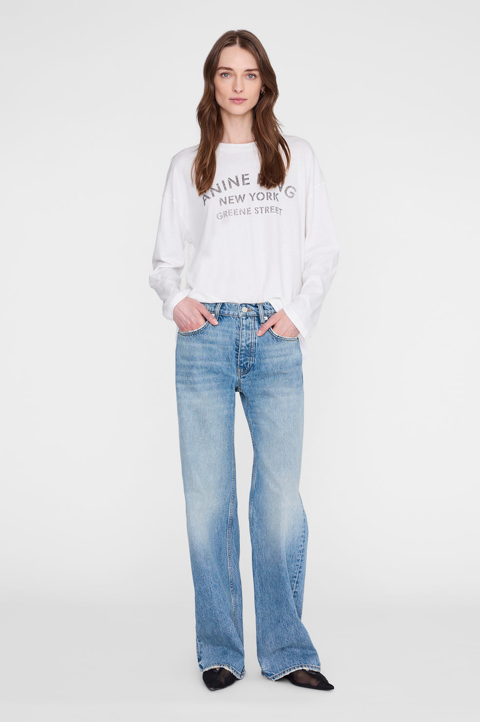 Ivan Long Sleeve New York Stencil  product image