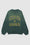 ANINE BING Jaci Sweatshirt Anine Bing California - Washed Faded Green - Front View