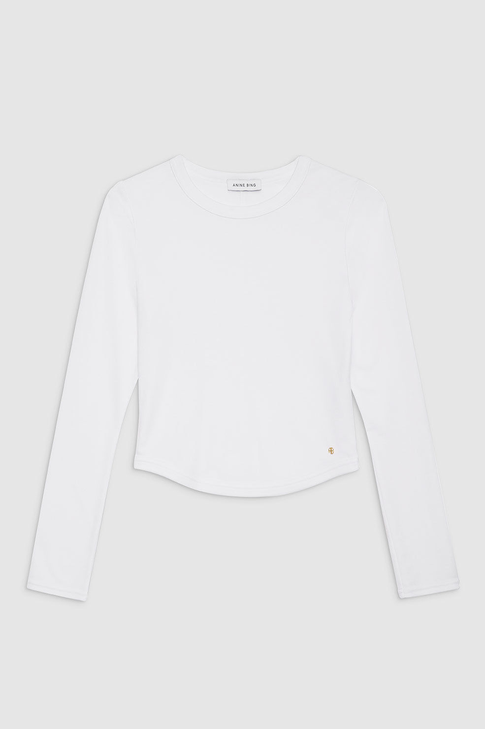 ANINE BING Jane Top - White - Front View