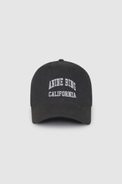 ANINE BING Jeremy Baseball Cap Anine Bing - Vintage Black - Front View