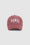 ANINE BING Jeremy Baseball Cap University Paris - Washed Faded Terracotta - Front View