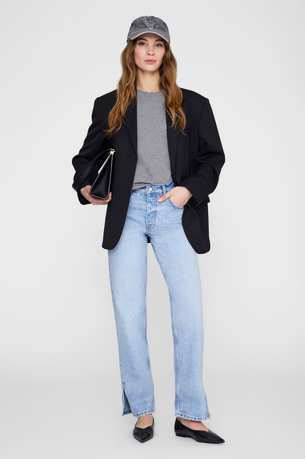 Jeremy Baseball Cap - Oyster Grey