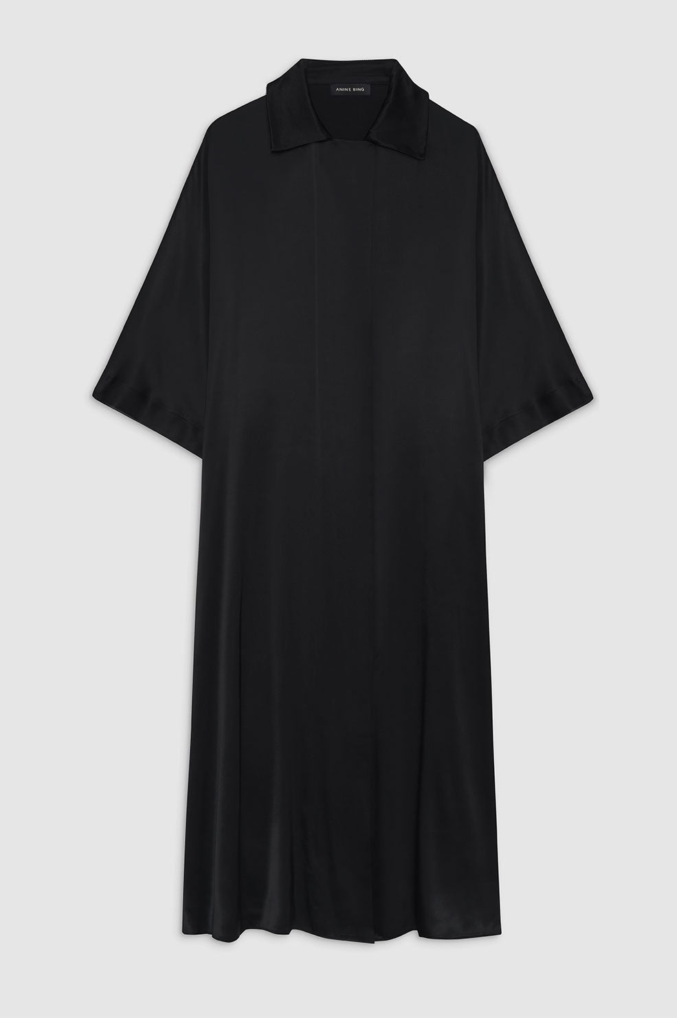 ANINE BING Julia Dress - Black - Front View