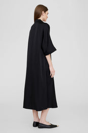 ANINE BING Julia Dress - Black - On Model Back