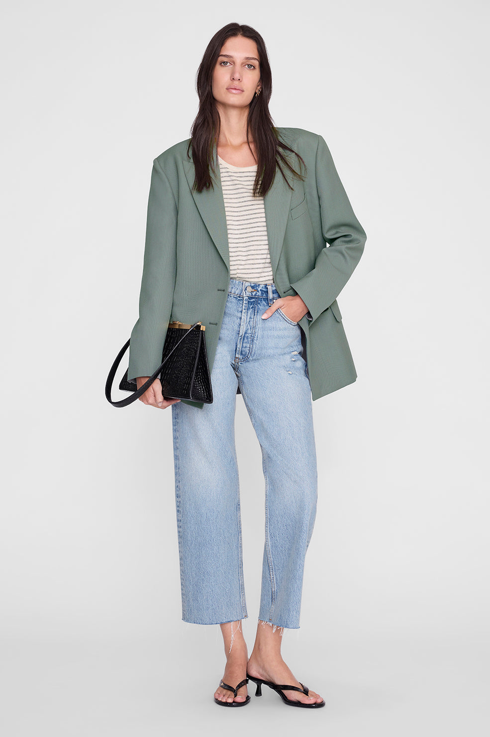 Juliann Tank - Black Stripe