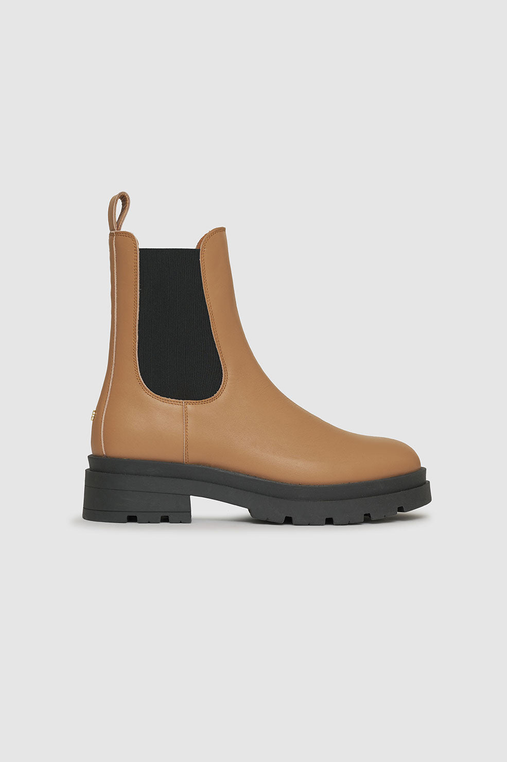 ANINE BING Justine Boots - Camel - Side View