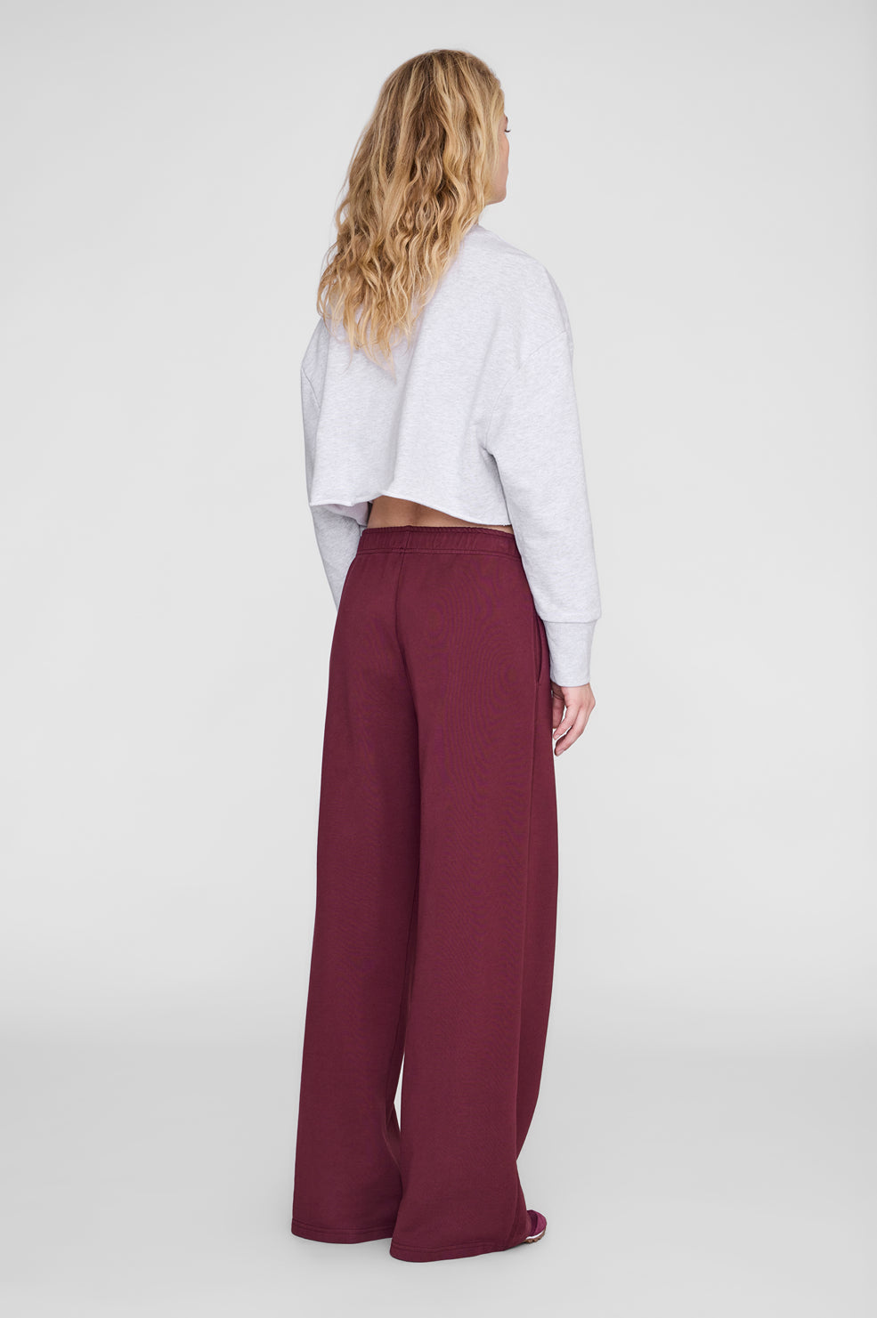 Kacey Sweatpant - Burgundy