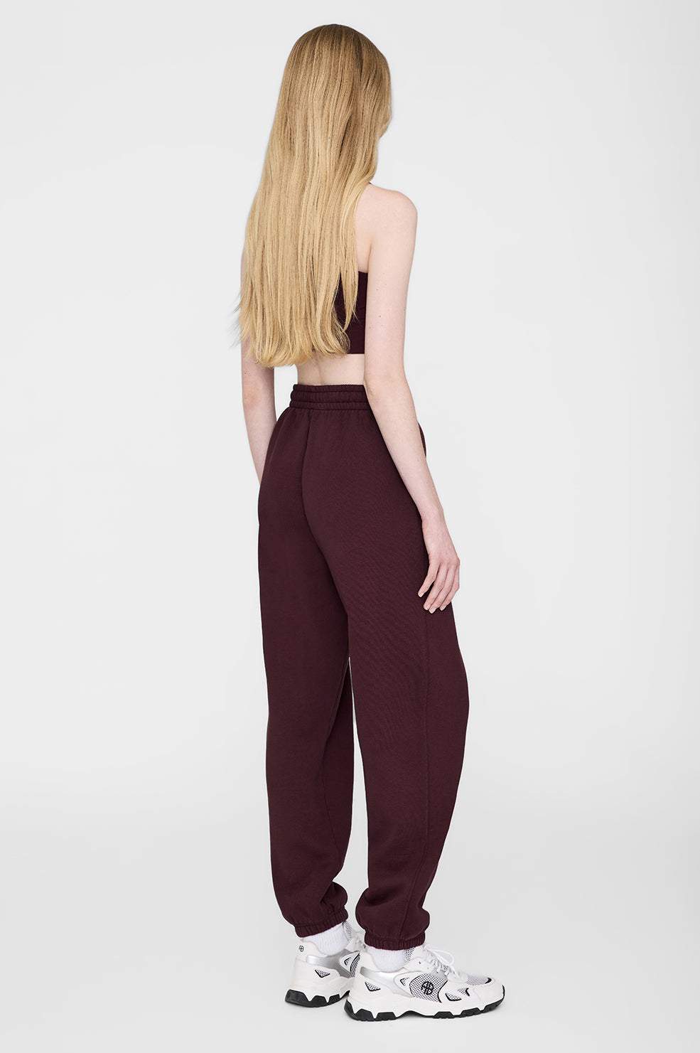 ANINE BING Karter Jogger - Dark Burgundy thumbnail