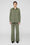 ANINE BING Koa Pant - Army Green - On Model Front Second Image