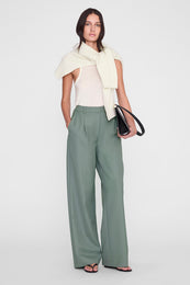 Kooper Tank - Cream XSANINE BING Kooper Tank - Cream - on model back