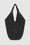 ANINE BING Large Leah Hobo - Black - Front View