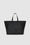 ANINE BING Large Rio Tote - Black Recycled Leather - Back View