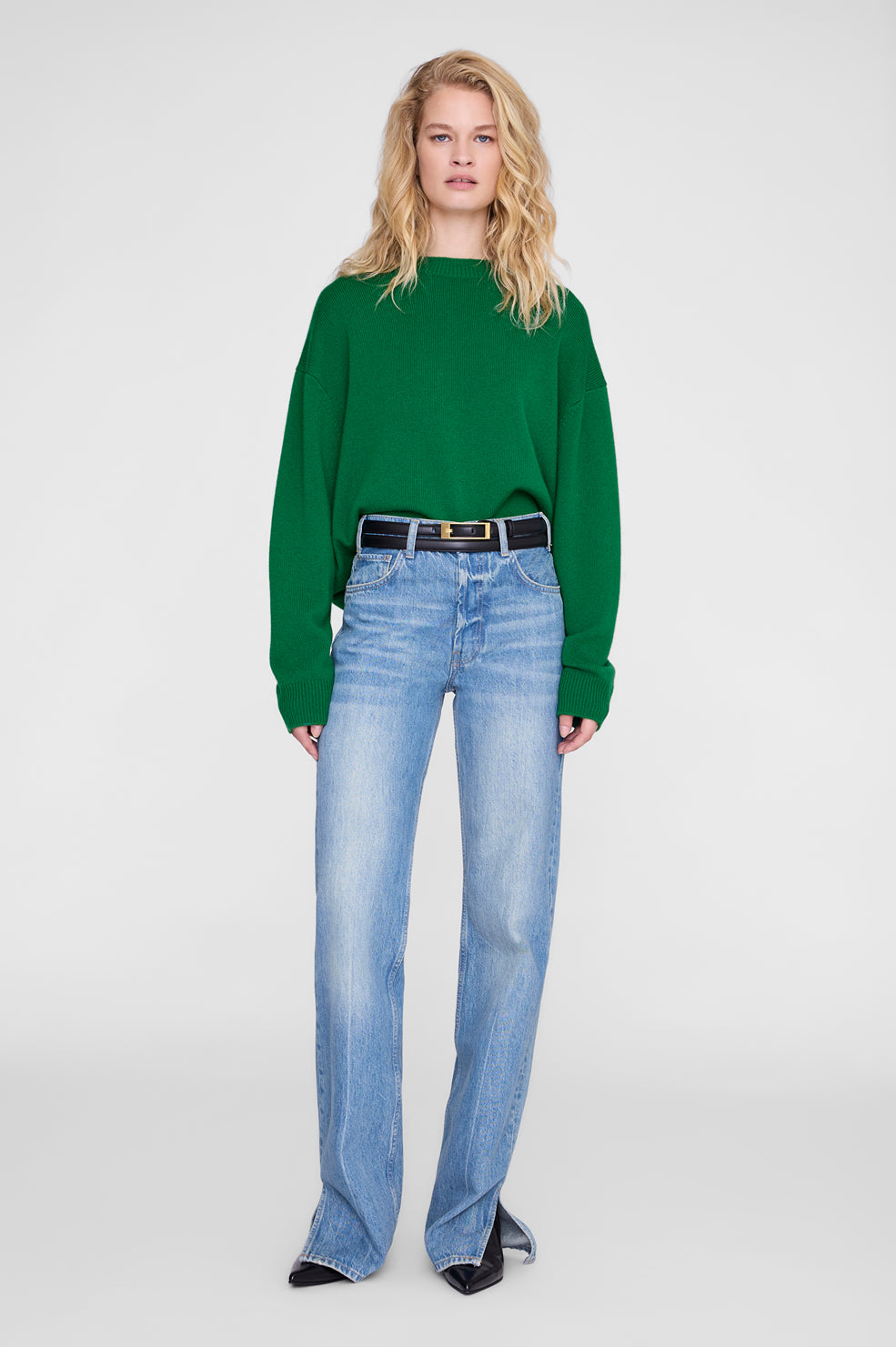 Lee Crew Sweater - Green