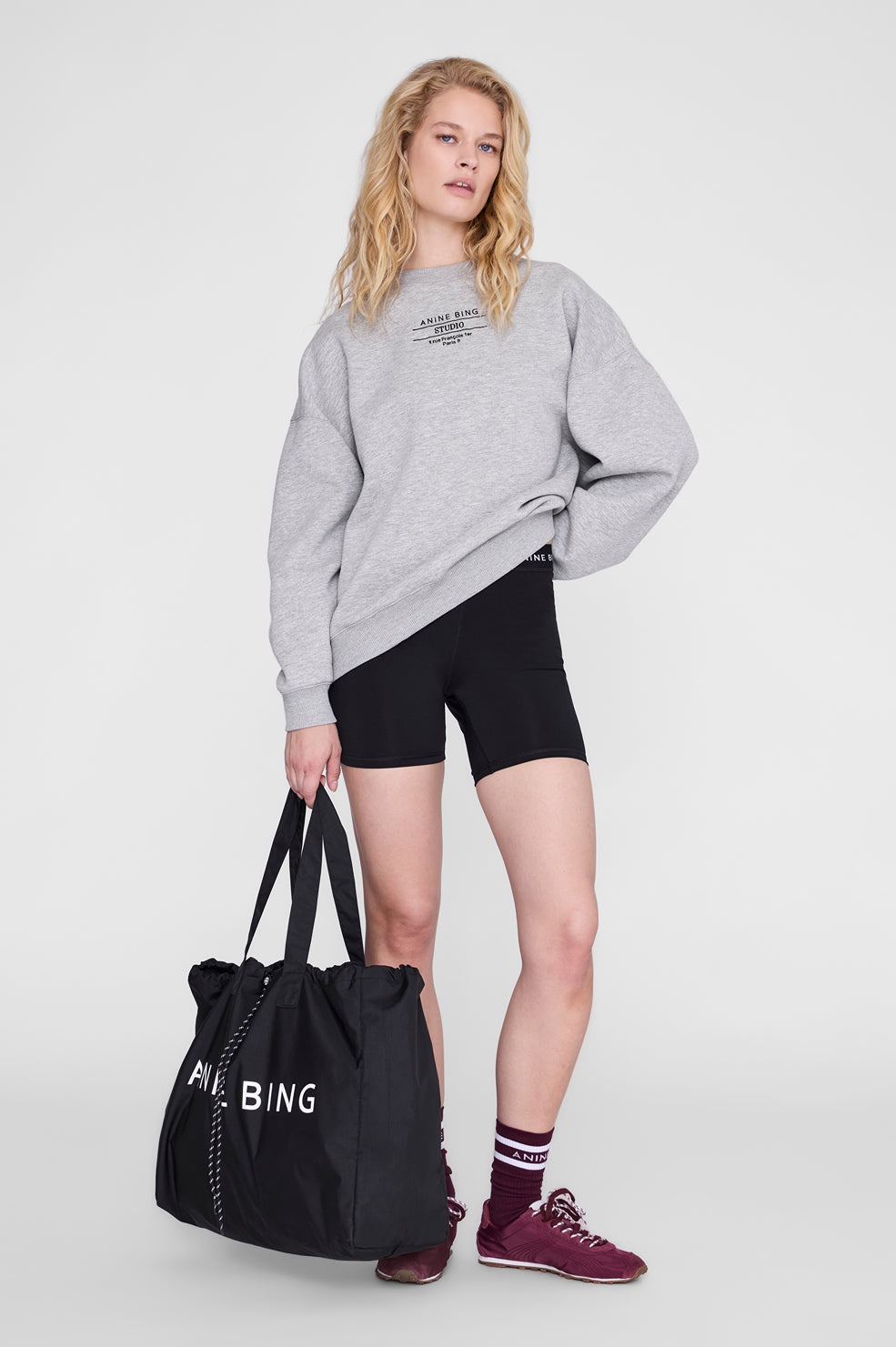 Leo Sport Tote - Black