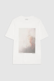 ANINE BING Lili Tee AB X Mm X Dk - Ivory Front View