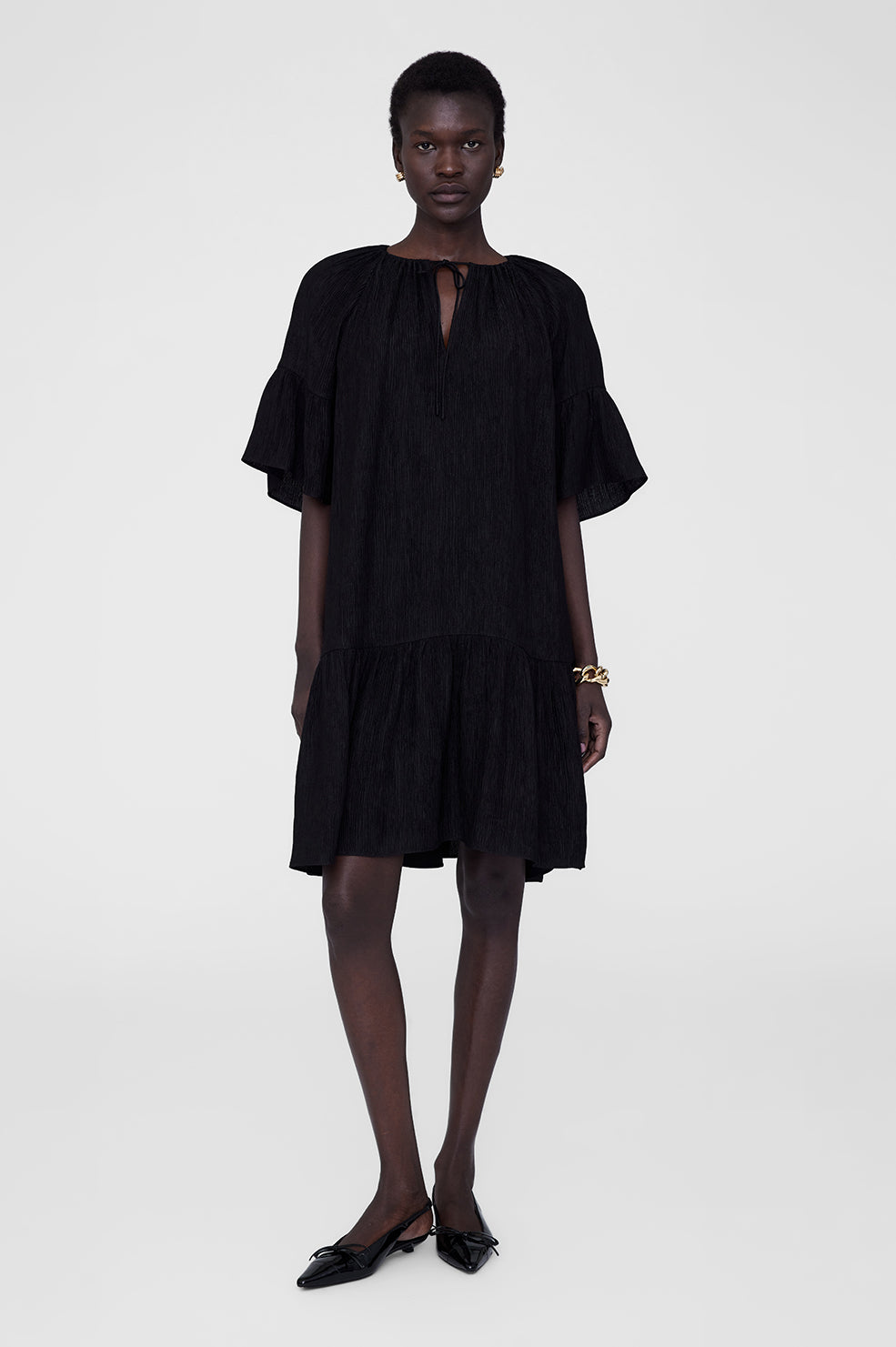 ANINE BING Lolita Dress - Black