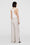 ANINE BING Lyra Trouser - Dove Linen Blend - On Model Back