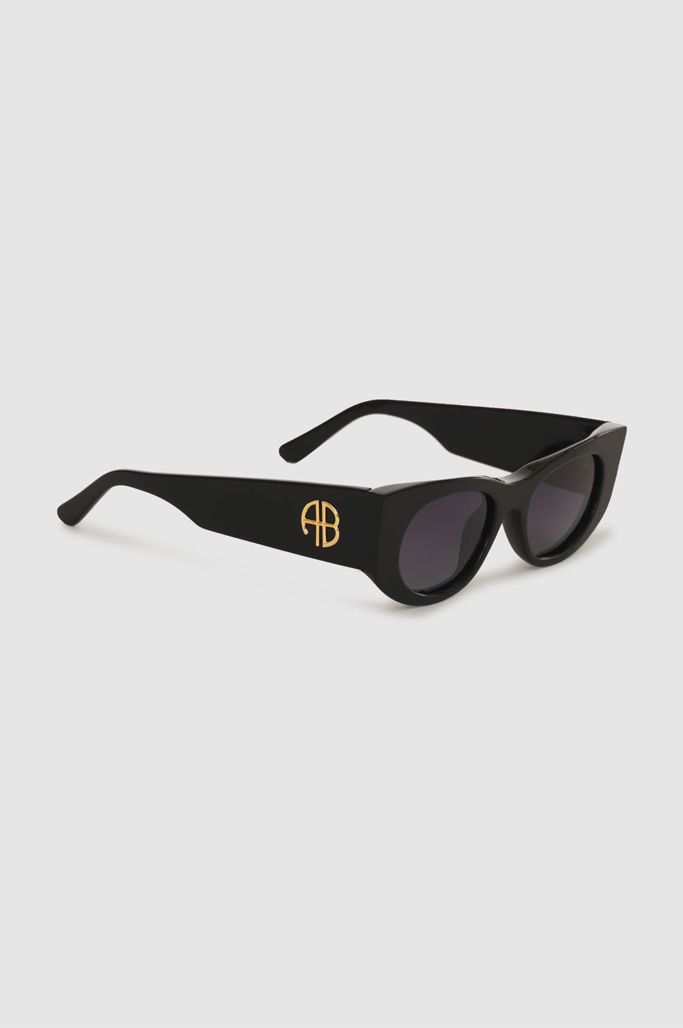 ANINE BING Madrid Sunglasses - Black - Detail View