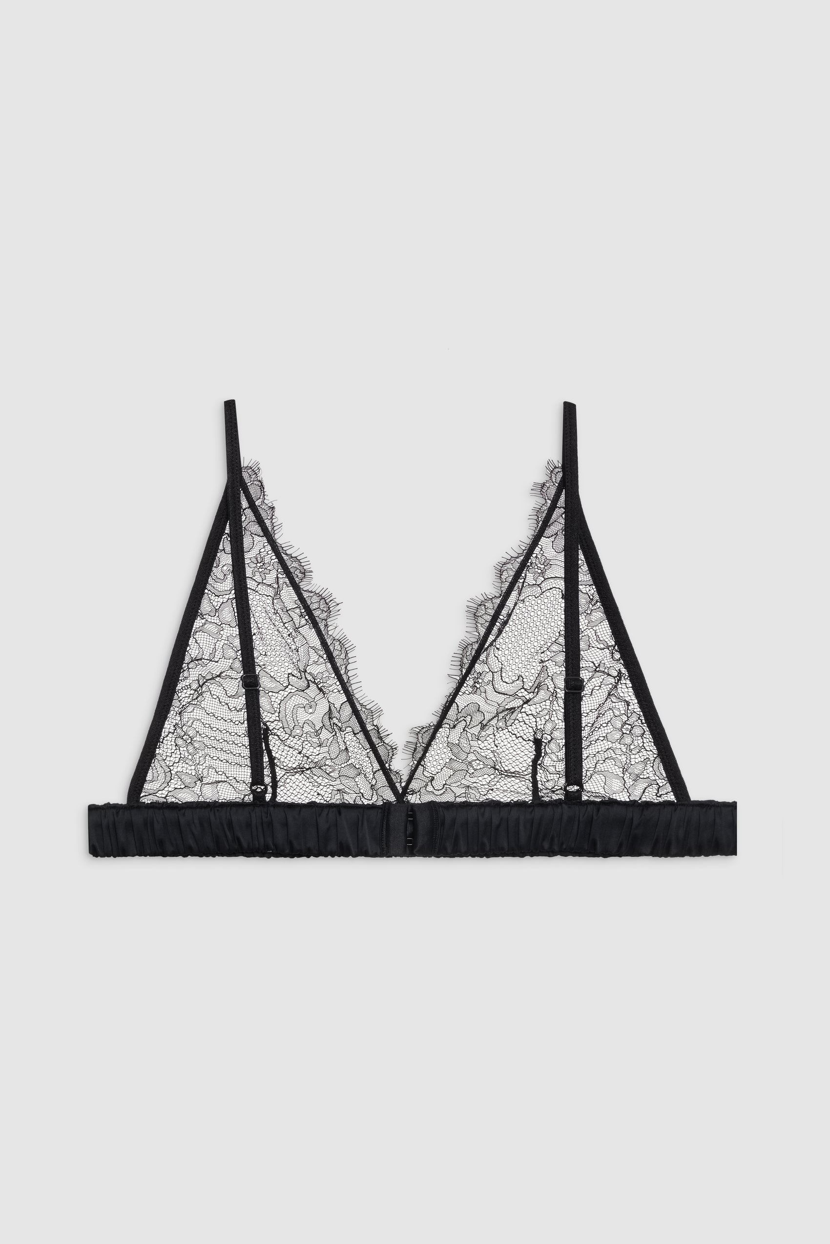 ANINE BING Marion Bra - Black - Back View