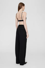 ANINE BING Marion Bra - Black - On Model Back