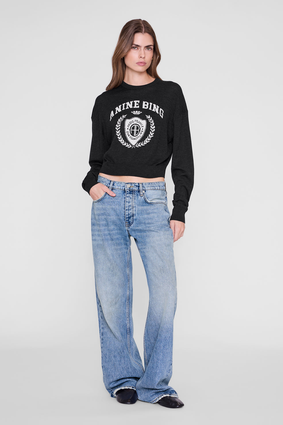 Mia Sweater - Charcoal