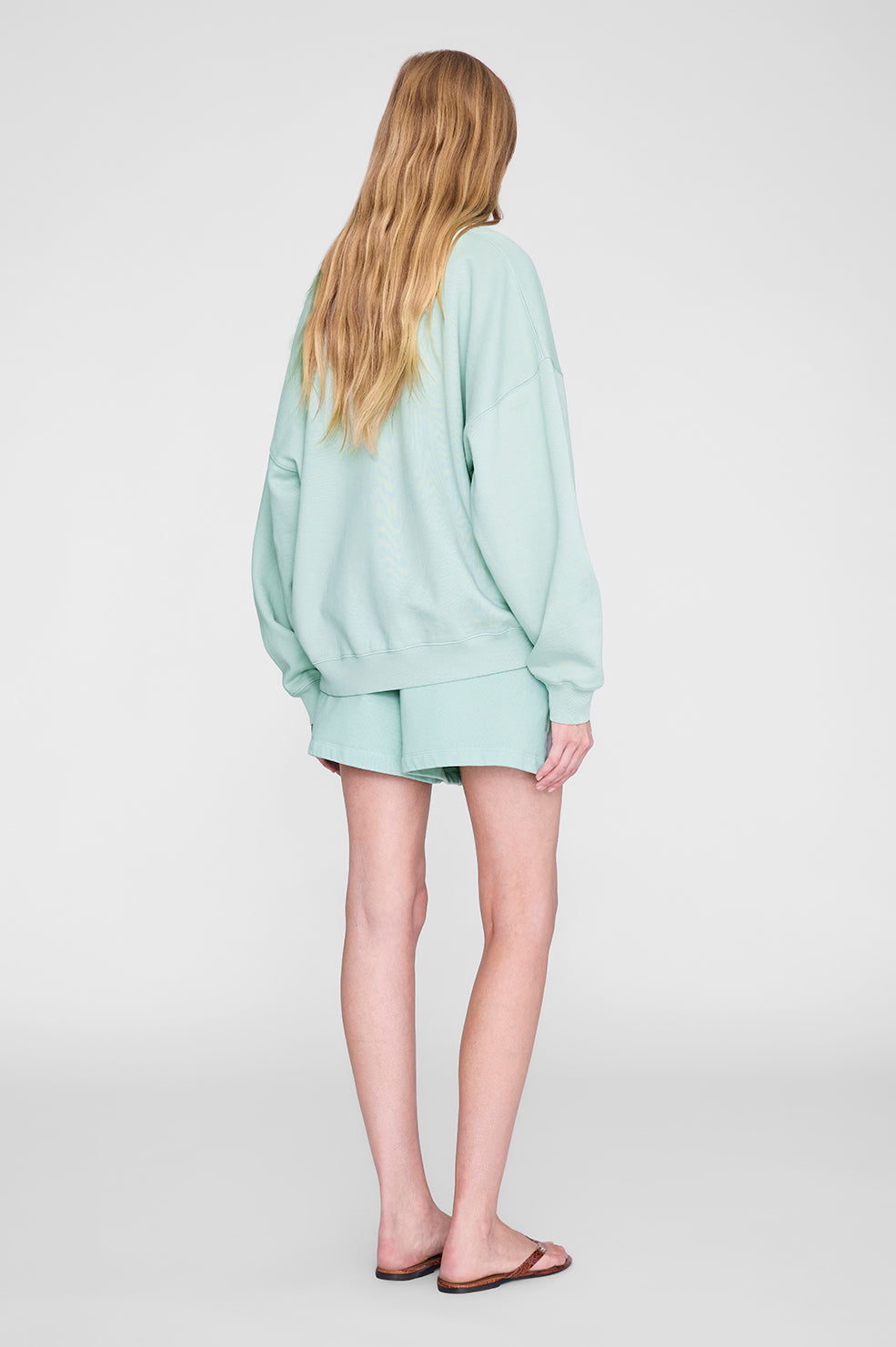 Miles Sweatshirt - Washed Seafoam