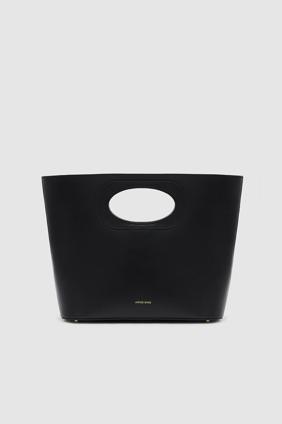 ANINE BING Mogeh Tote - Black - Front View