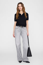 Moni Polo Sweater - Black XS