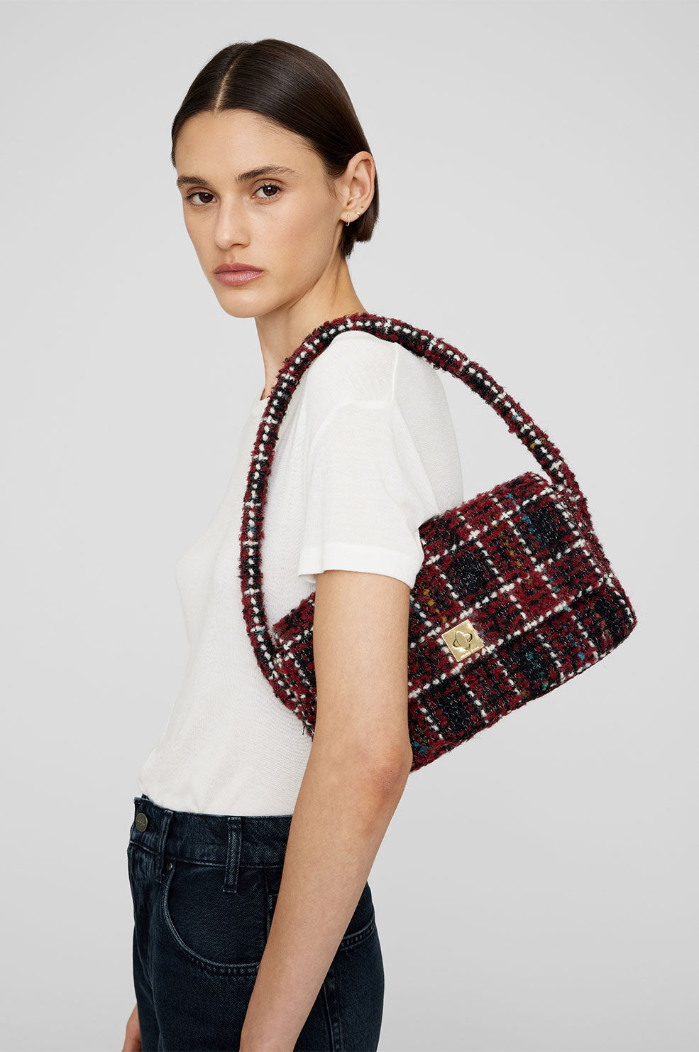 Nico Bag - Cherry Plaid