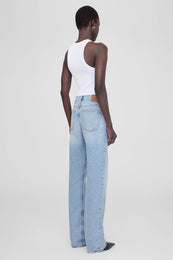 ANINE BING Olsen Jean - Bleached Blue - On Model Back