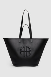 ANINE BING Palermo Tote - Black - Front View