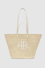 ANINE BING Palermo Tote - Ivory - Front VIew