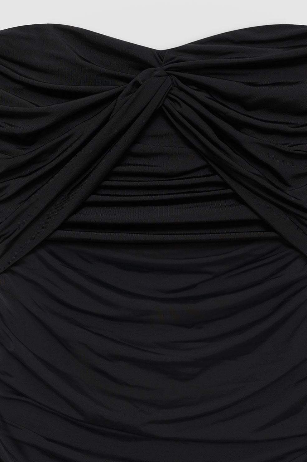 ANINE BING Ravine Dress - Black - Detail View