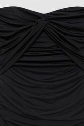 ANINE BING Ravine Dress - Black - Detail View