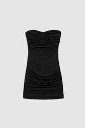 ANINE BING Ravine Dress - Black - Front View