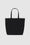 ANINE BING Remy Canvas Tote - Black - Back View