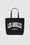 ANINE BING Remy Canvas Tote - Black - Front View