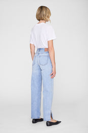 ANINE BING Roy Jean 31" - Blue Glow - on model back