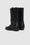 ANINE BING Ryder Boots - Black - Back Pair View