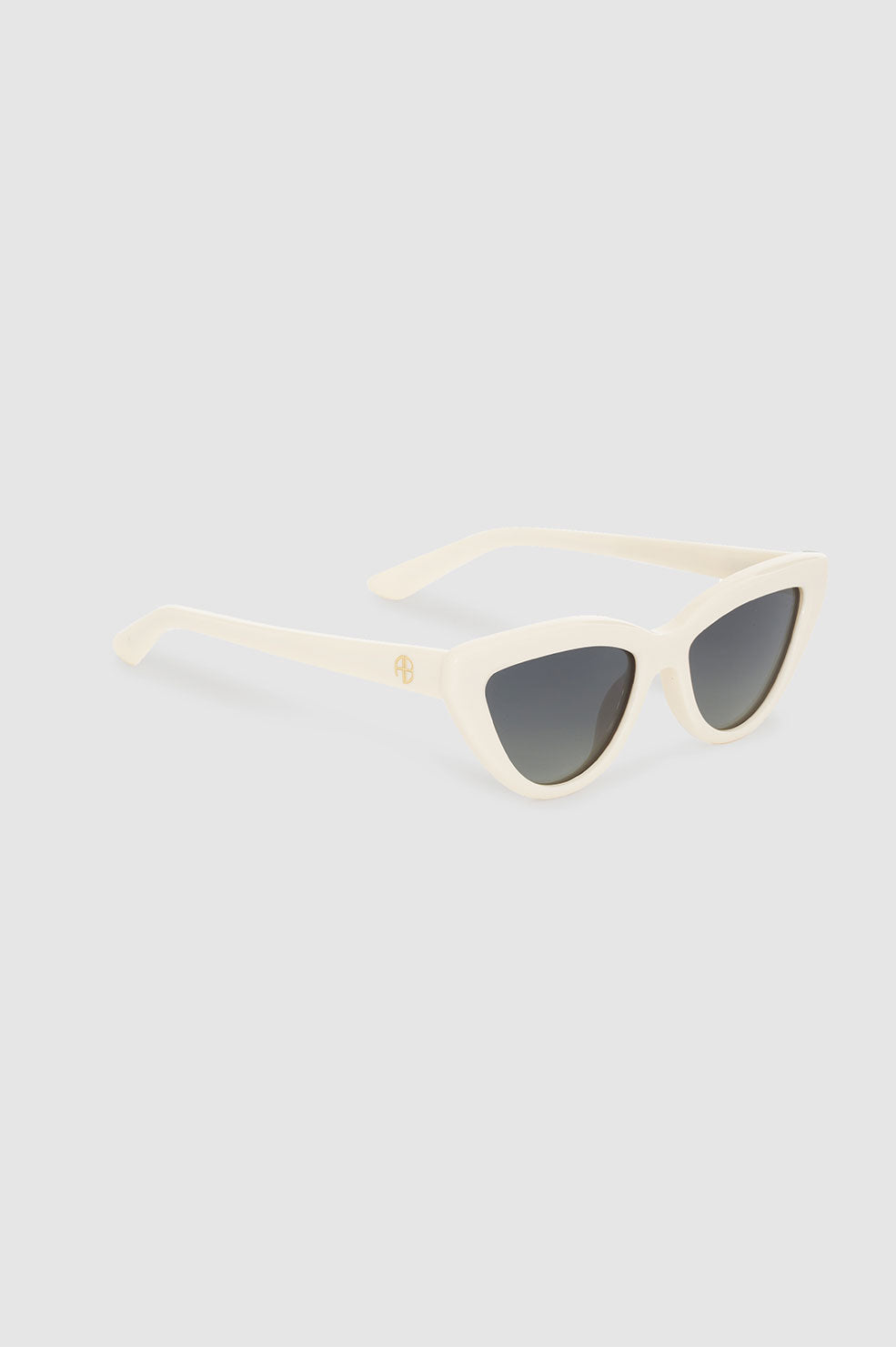 ANINE BING Sedona Sunglasses - Ivory - Side View