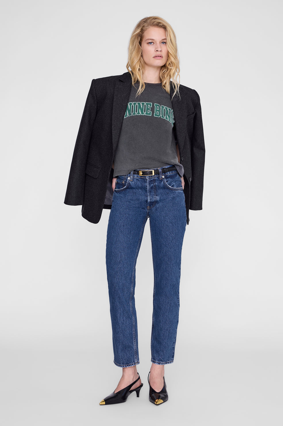 Shelley Tee - Washed Black