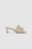 ANINE BING Skyler Sandals - Beige - Side Single View
