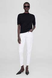 ANINE BING Sonya Jean - Off White - On Model Front