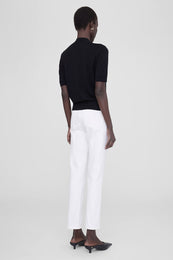 ANINE BING Sonya Jean - Off White - On Model Back