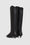 ANINE BING Tall Rae Boots - Black - Back Pair View