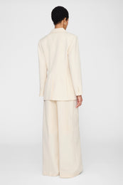 ANINE BING Tiphaine Blazer - Ecru - on model back