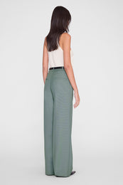 ANINE BING Trent Trouser - Sage - on model back