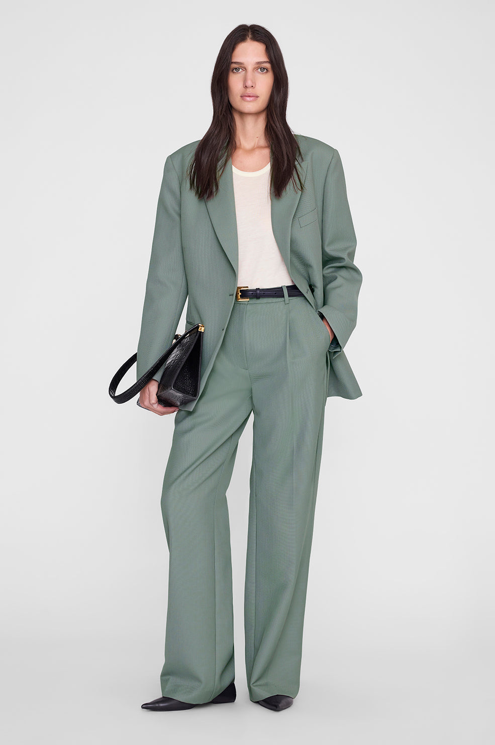 Trent Trouser - Sage