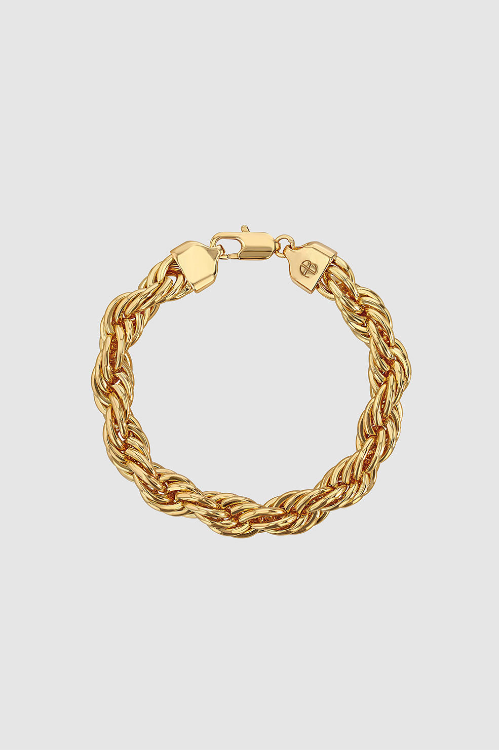 Twist Rope Bracelet - Gold